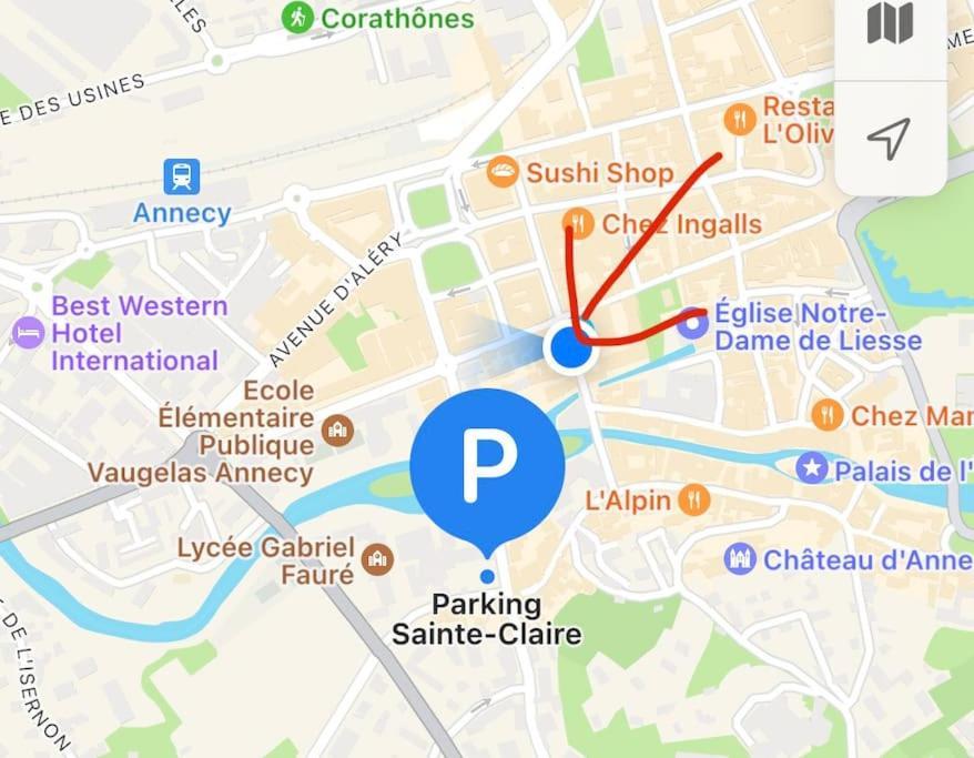 La Petite Venise Des Alpes, Ultra Centre 1 A 5 Pers Annecy Exterior foto